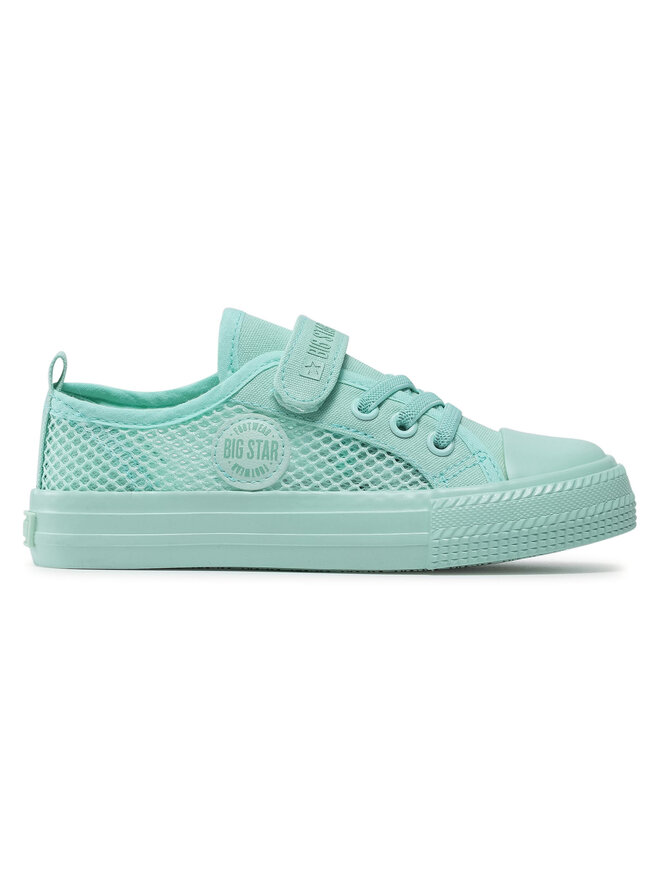 Big Star Shoes Кецове Big Star Shoes HH374018 Зелен