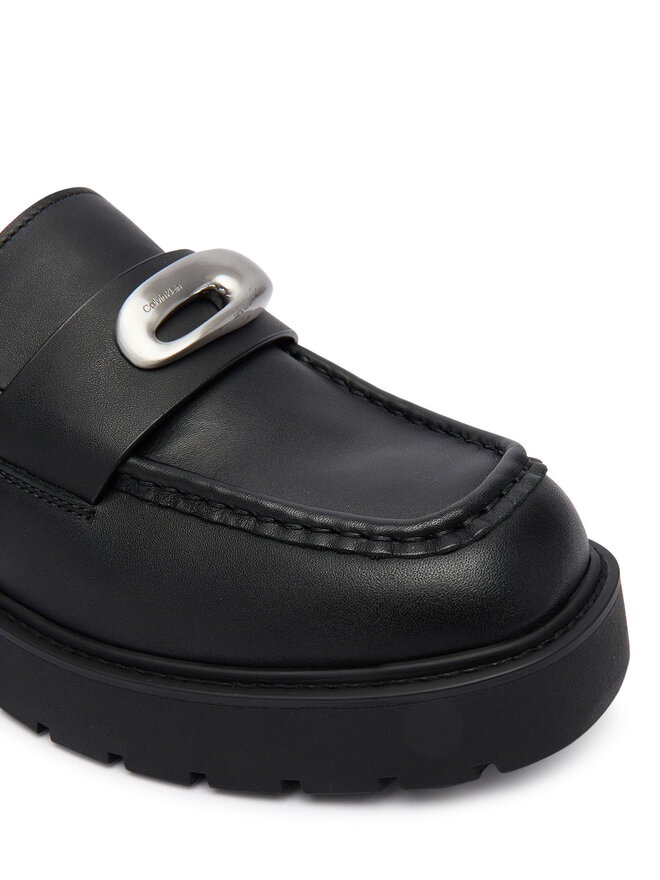 Calvin Klein Slipper Calvin Klein Chunky Loafer Lth Hw YW0YW01912 Schwarz