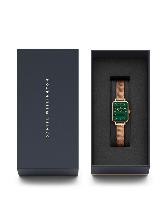 Daniel Wellington Hodinky Daniel Wellington Quadro DW00100437 Zlatá
