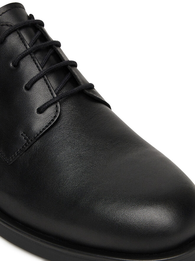 Calvin Klein Halbschuhe Calvin Klein Flex Dress Derby 4Holes Lth HM0HM01895 Schwarz