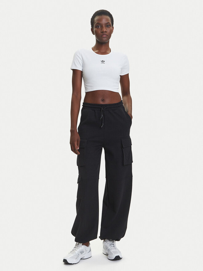 adidas adidas Футболка Essentials JC9026 Білий Slim Fit