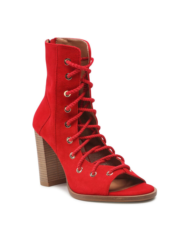 R.Polański Stiefeletten R.Polański 1406 Rot