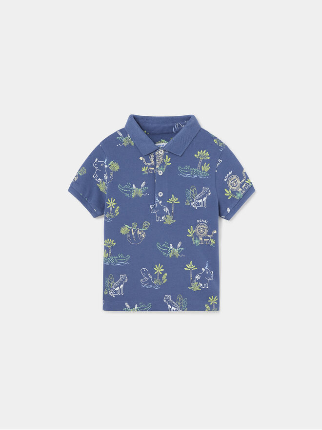 Mayoral Mayoral Polo 1107 Σκούρο μπλε Regular Fit
