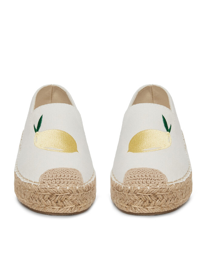 DeeZee Espadrile DeeZee 8-807-2 Alb