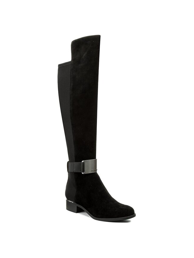 Calvin Klein Botforti Calvin Klein Gennie Kid E3136 Melns