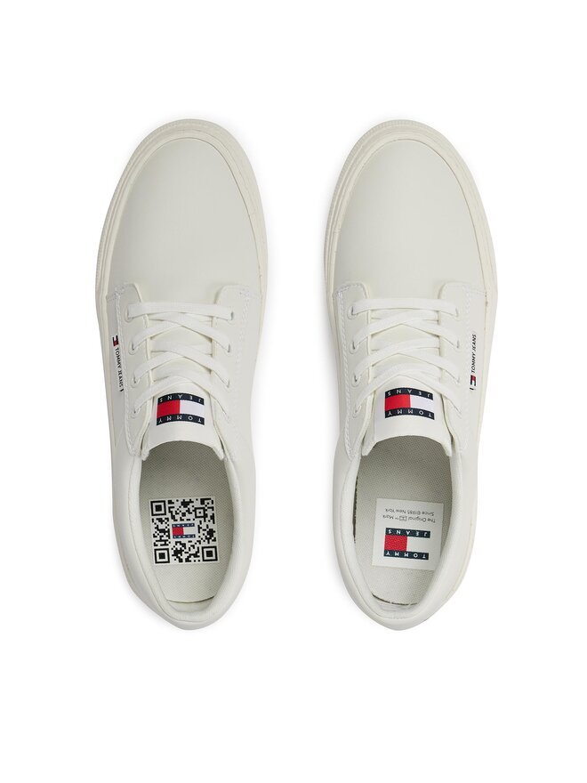 Tommy Jeans Sneakers Tommy Jeans Tjm Vulc. Skate Derby Ess EM0EM01400 Écru