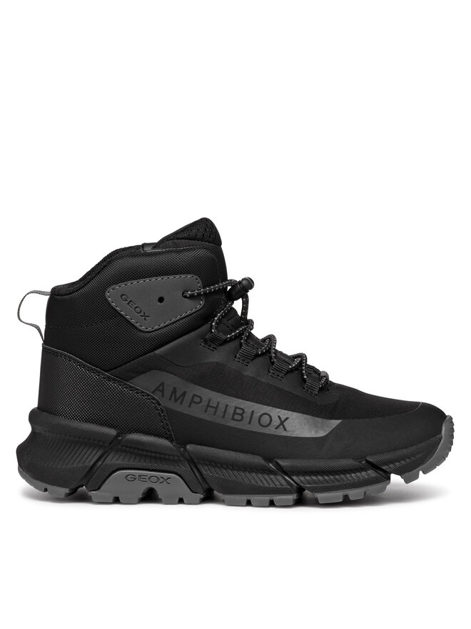 Geox Μποτίνια Geox J Flexyper Plus Boy J46LCA 0FU50 C0005 M Μαύρο