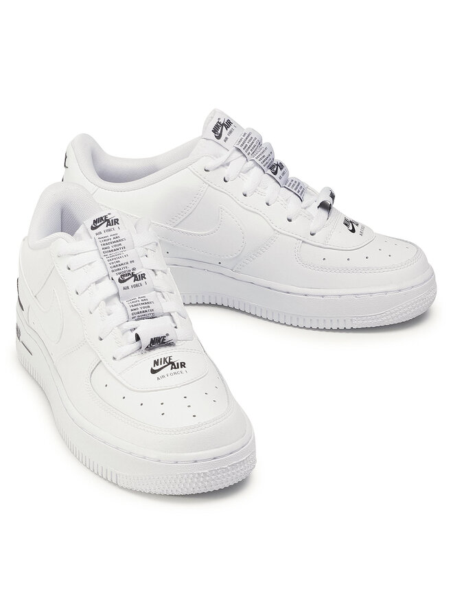 Nike Sneakers Nike Air Force 1 Lv8 3 (Gs) CJ4092 100 Weiß