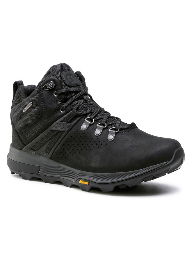 Merrell Trekkingschuhe Merrell Zion Peak Mid Wp J035357 Schwarz