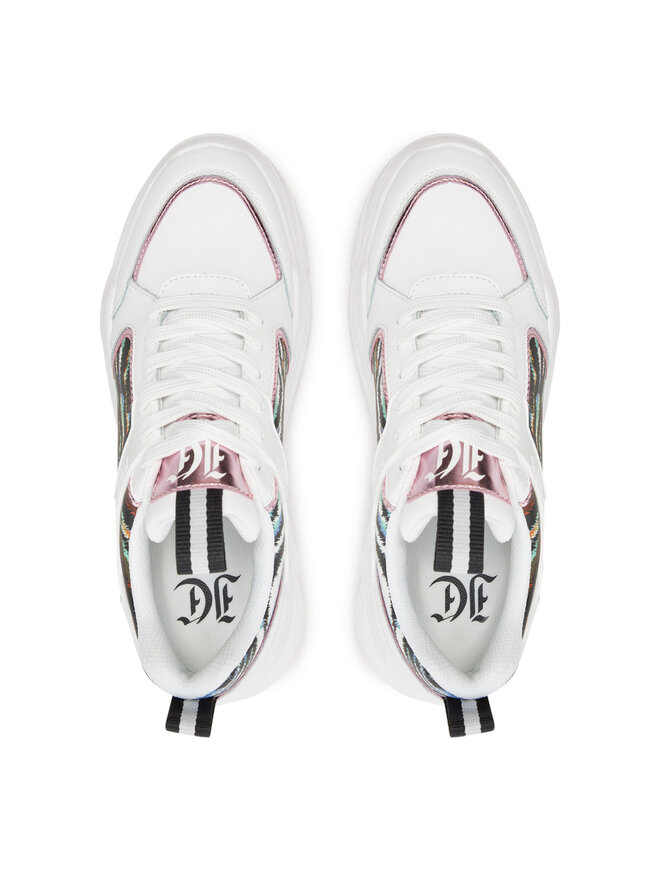 Just Cavalli Сникърси Just Cavalli 76RA3SL9 Бял