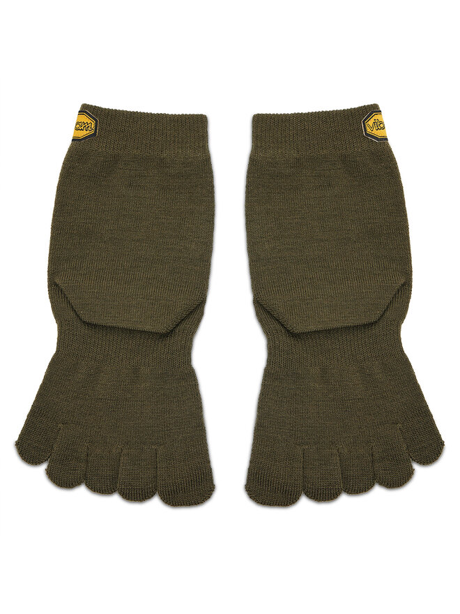 Vibram Fivefingers Calzini lunghi unisex Vibram Fivefingers Blend Crew S18C01 Verde