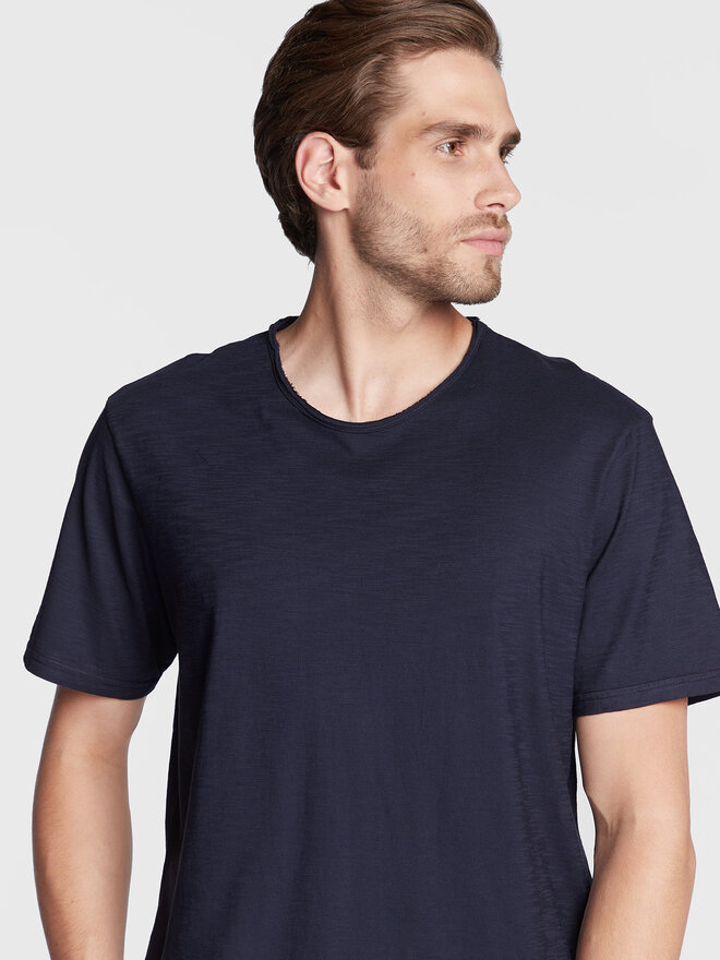 United Colors Of Benetton United Colors Of Benetton Футболка 3JE1J19A5 Cиній Regular Fit