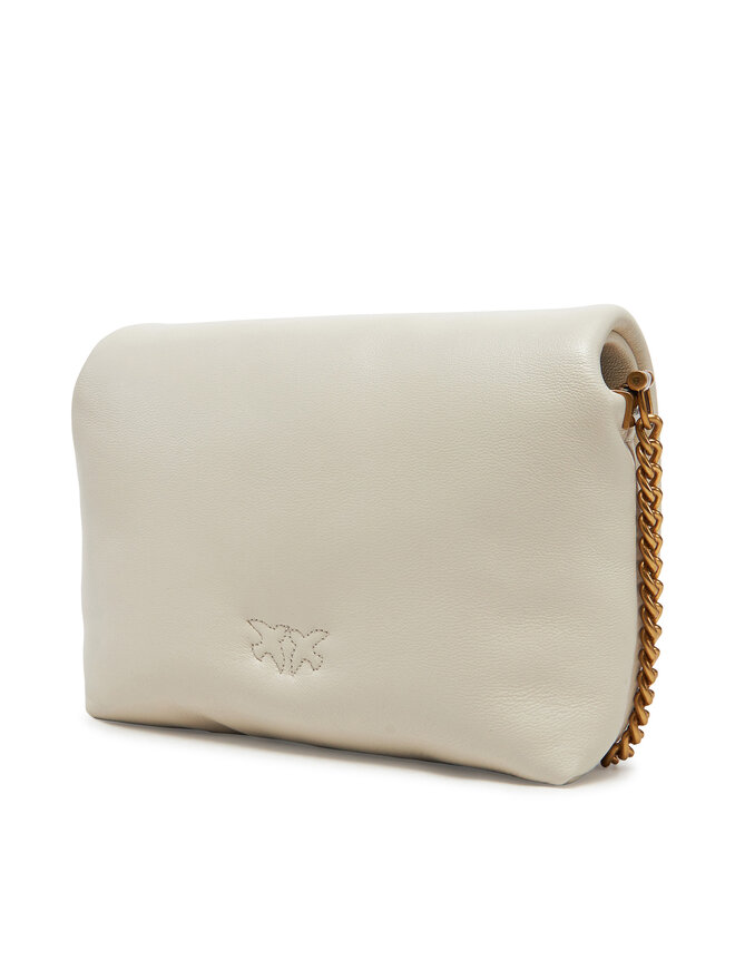 PINKO Bolso PINKO Love Click Puff Baby 101584 A10F Écru