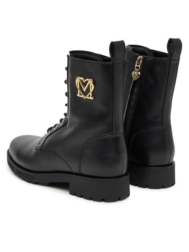 LOVE MOSCHINO Gležnjarji LOVE MOSCHINO JA24254G0NIA0000 Črna