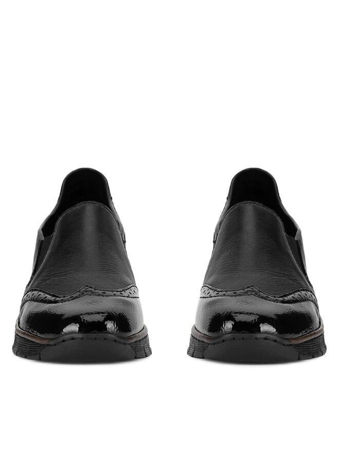 Rieker Polobotky Rieker 53776-00 Černá