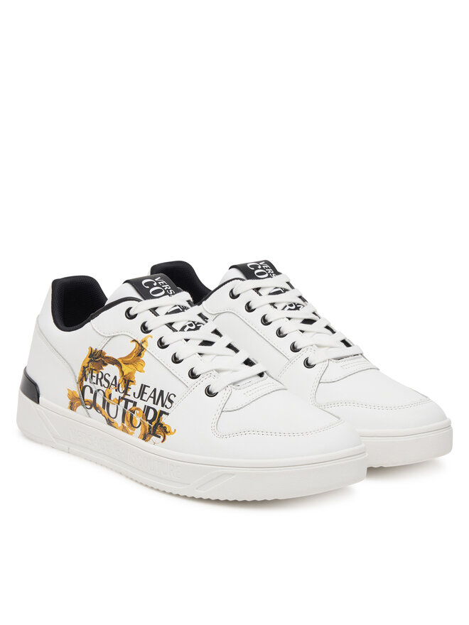 Versace Jeans Couture Сникърси Versace Jeans Couture 79YA3SJ5 ZPB42 Бял