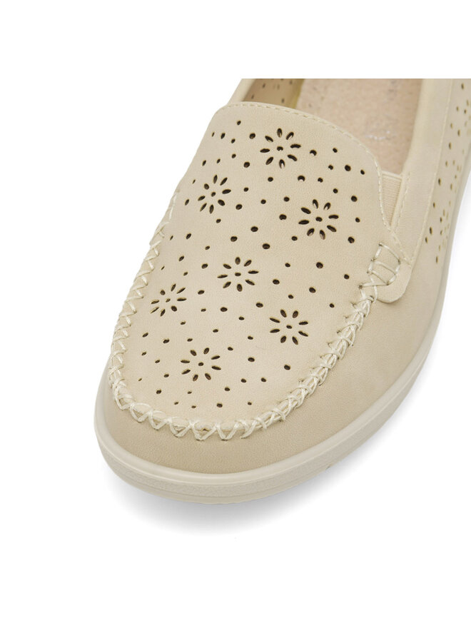 Clara Barson Mokassins Clara Barson WSS21166-03 Beige