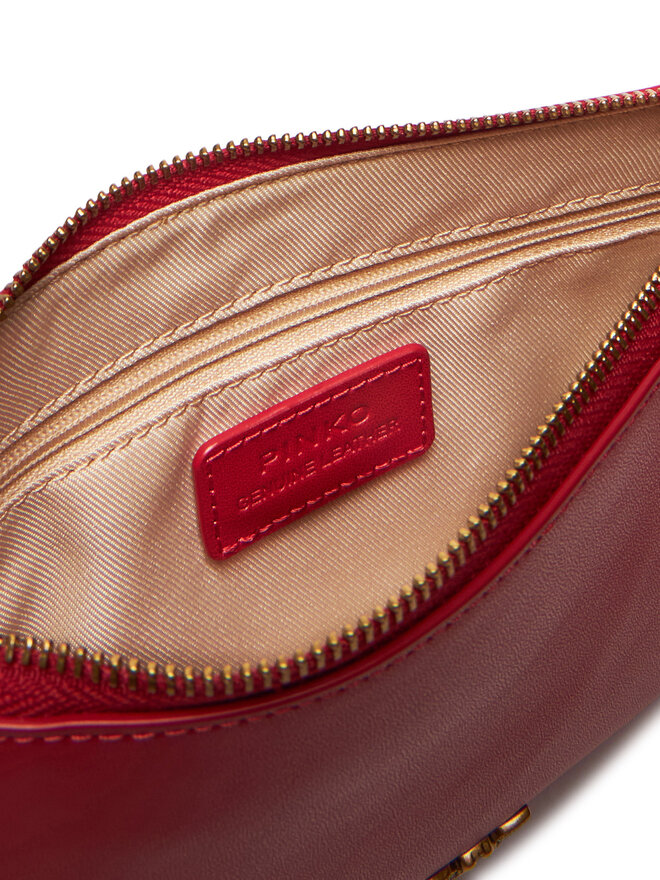 PINKO Torebka PINKO Flat Horizontal Mini PE 25 PCPL 104277 A0F1 Czerwony