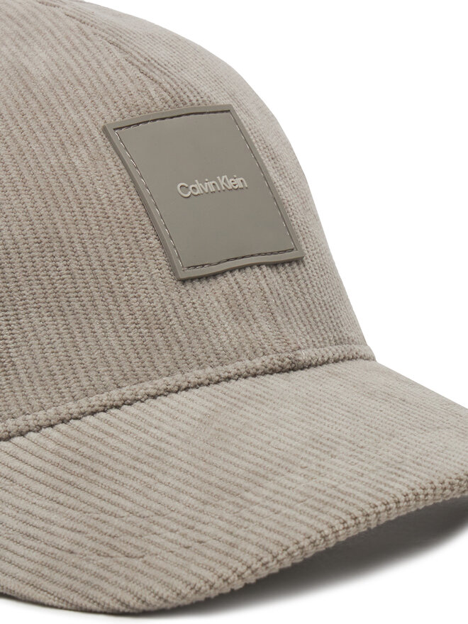 Calvin Klein Czapka z daszkiem Calvin Klein Corduroy K50K512612 Écru