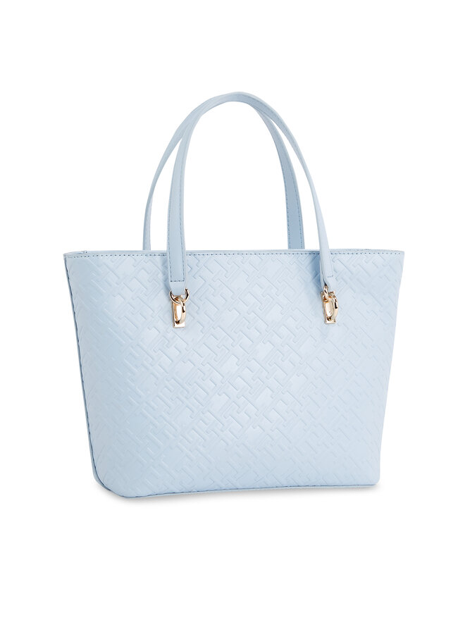 Handtasche Tommy Hilfiger Th Refined Mini Tote Mono AW0AW16002  