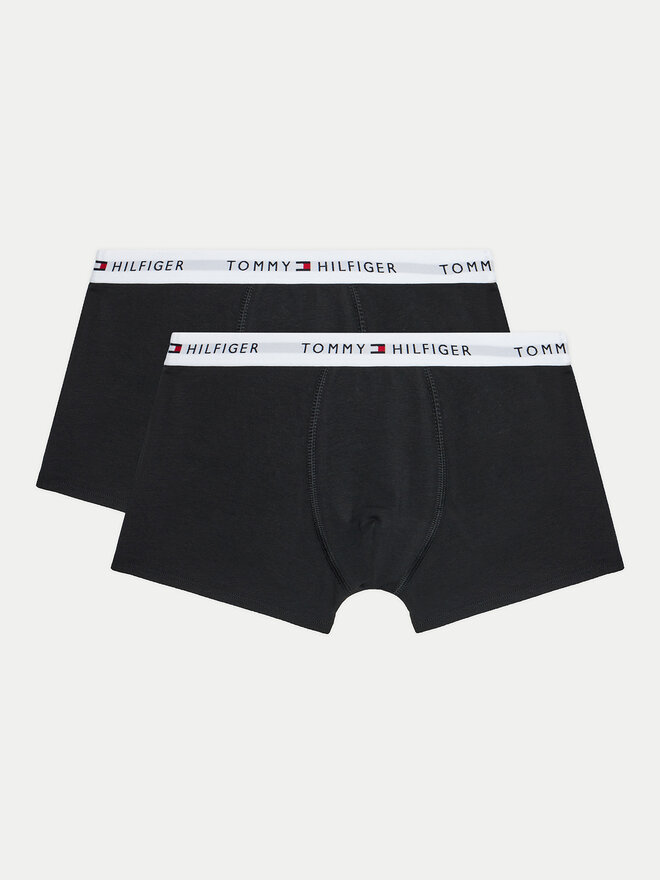 Tommy Hilfiger Tommy Hilfiger Σετ μποξεράκια 2 τμχ. UB0UB00549 Μαύρο