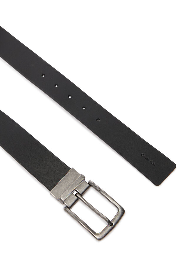 Calvin Klein Gürtel Calvin Klein Two Belt Rev Gift Set 35Mm LV04D0025G Schwarz