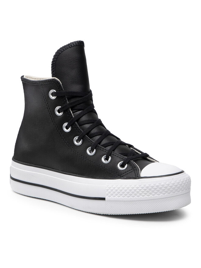 Converse Sneakers aus Stoff Converse Chuck Taylor All Star Lift Clean Hi 561675C Schwarz