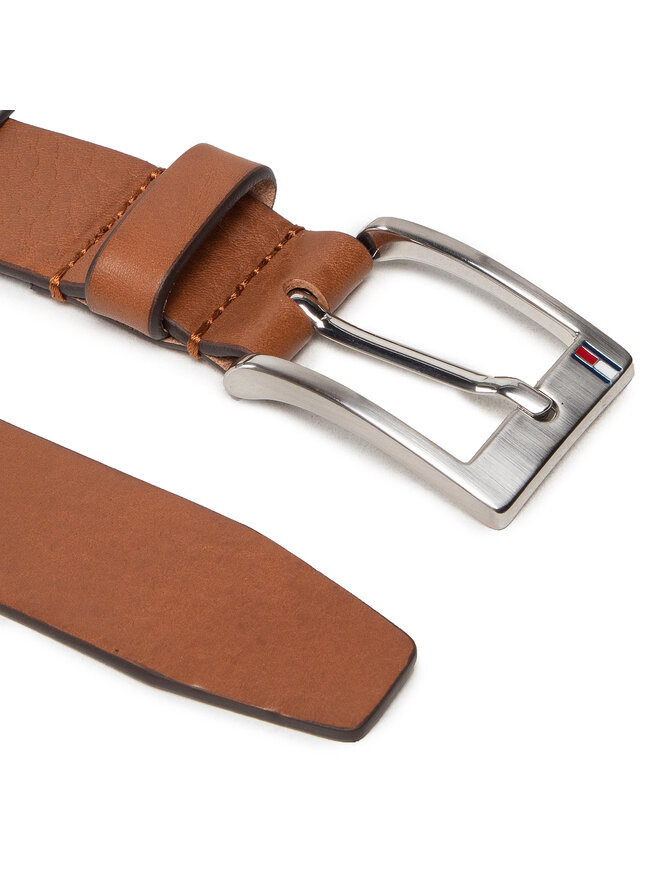 Tommy Hilfiger Pánsky opasok Tommy Hilfiger New Aly Belt AM0AM08363 Hnedá