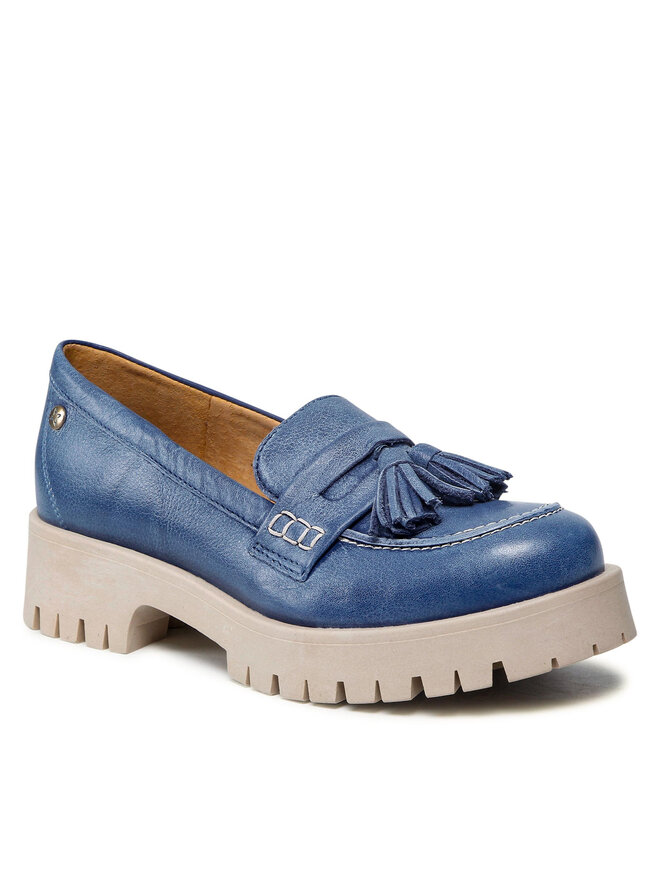 Maciejka Loafersy Maciejka 05497-17/00-5 Granatowy