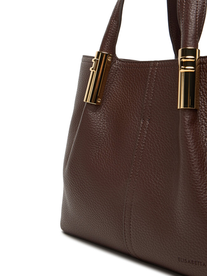 Elisabetta Franchi Ročna torba Elisabetta Franchi BS-42A-56E2-V400 Rjava