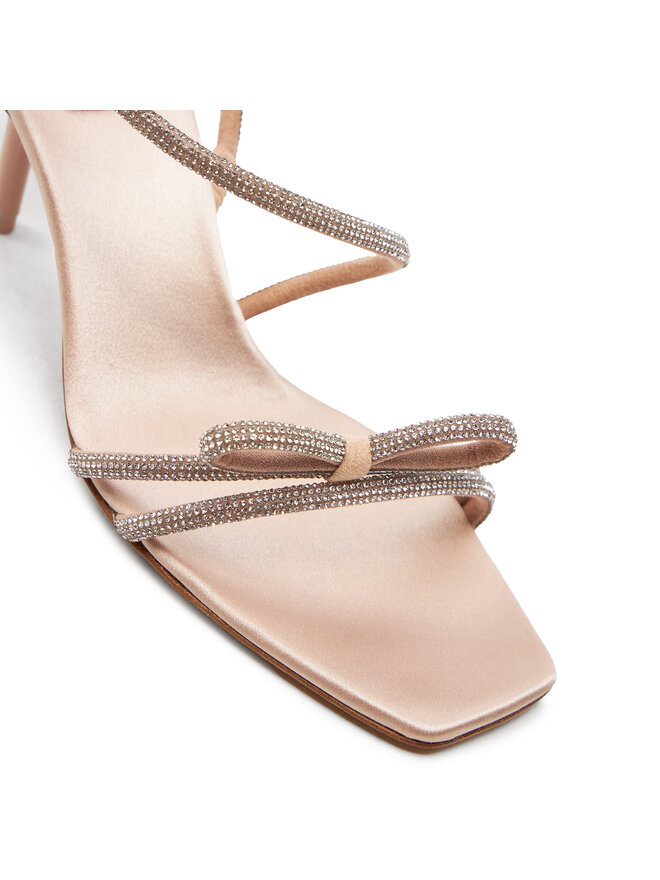 Max Mara Sandály Max Mara Crystalsandal 24245264116 Růžová
