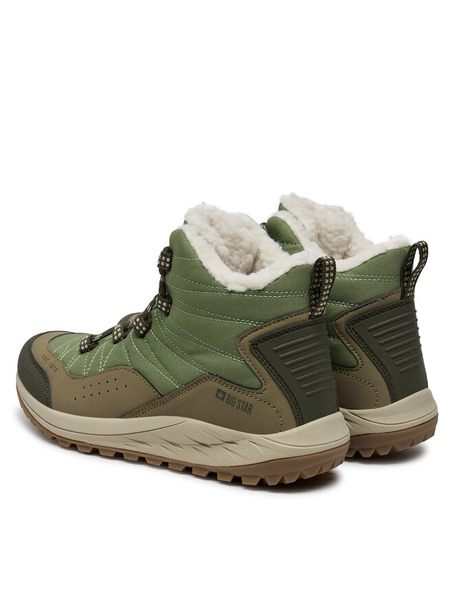 Big Star Shoes Туристически oбувки Big Star Shoes OO274A064 Зелен