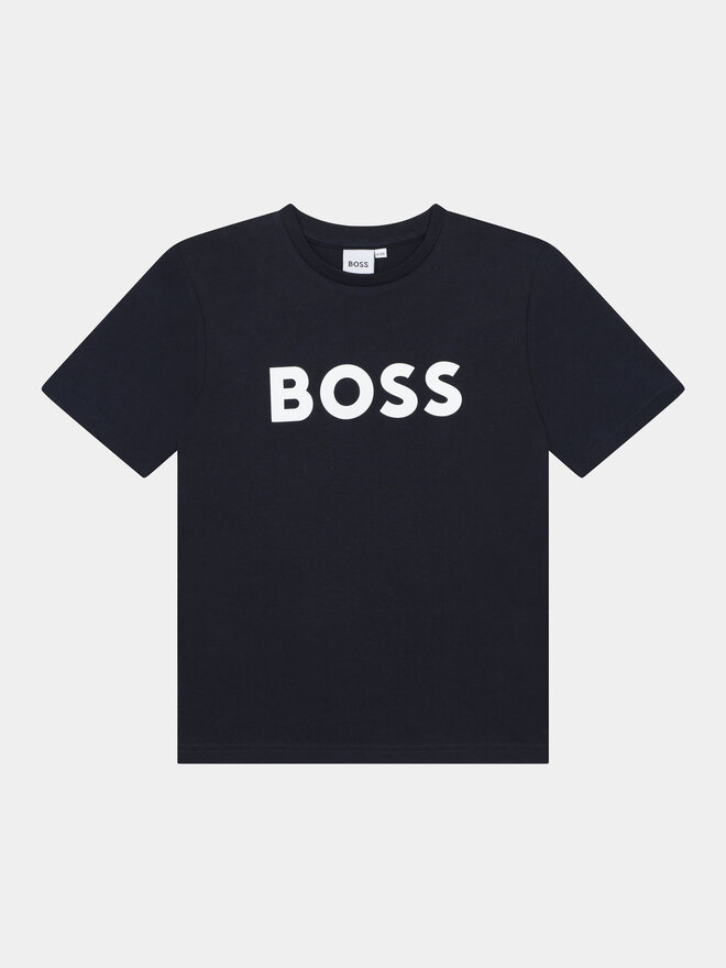 BOSS Boss Футболка J25P24 D Cиній Regular Fit
