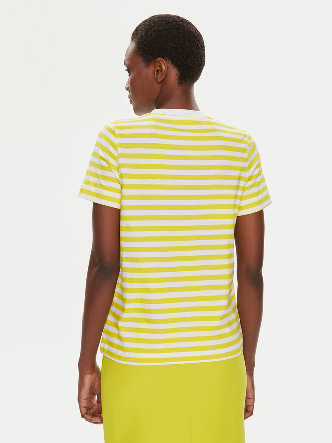 Tamaris Apparel Tamaris Apparel Camiseta Dabra TAW0892 Amarillo Regular Fit