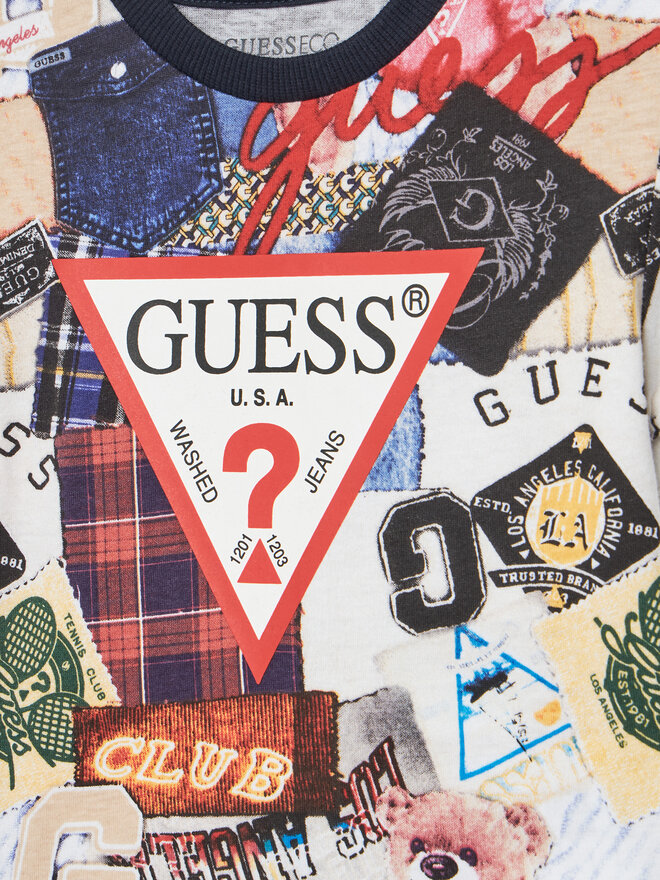Guess Guess Camiseta N5YI04 K8HM4 De color Regular Fit