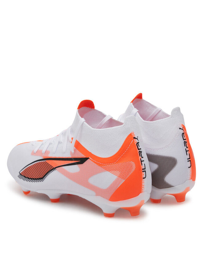Puma Buty do piłki nożnej Puma Ultra 5 Match+ Fg/Ag 108162 01 Biały