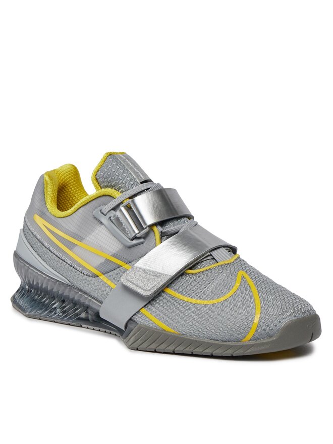 Nike Buty na siłownię Nike Romaleos 4 CD3463 002 Srebrny