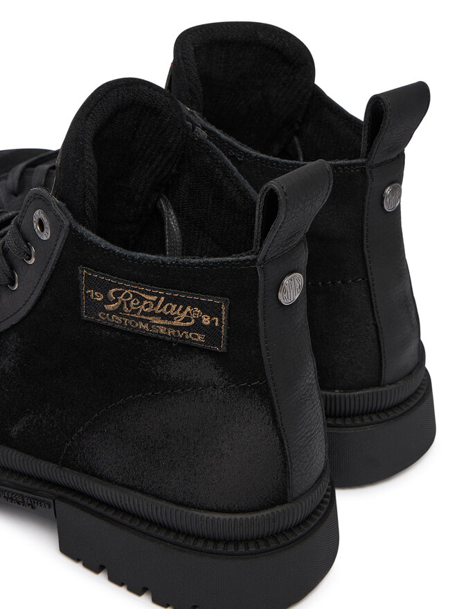 REPLAY Schnürschuhe REPLAY GMC1G .000.C0005L Schwarz