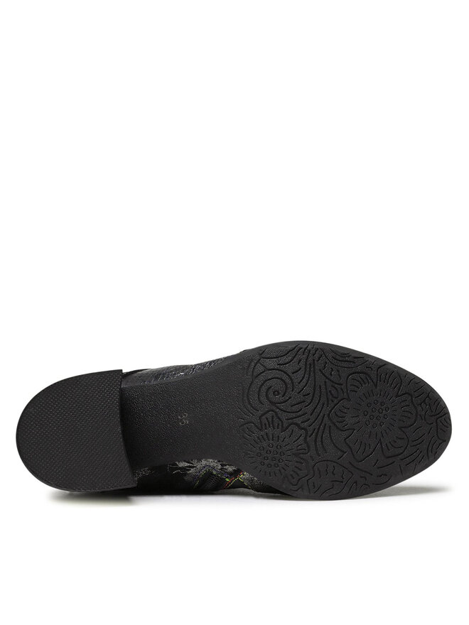 Botines Planos Laura Vita Gycroo 12 Negro | Zapatos.es