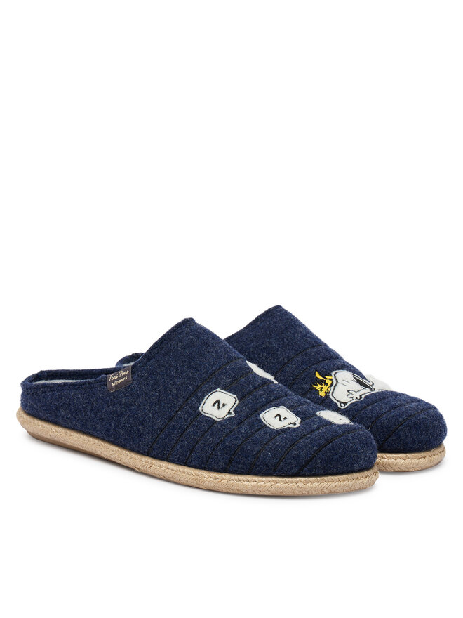 Toni Pons Kapcie Toni Pons Charlie Granatowy