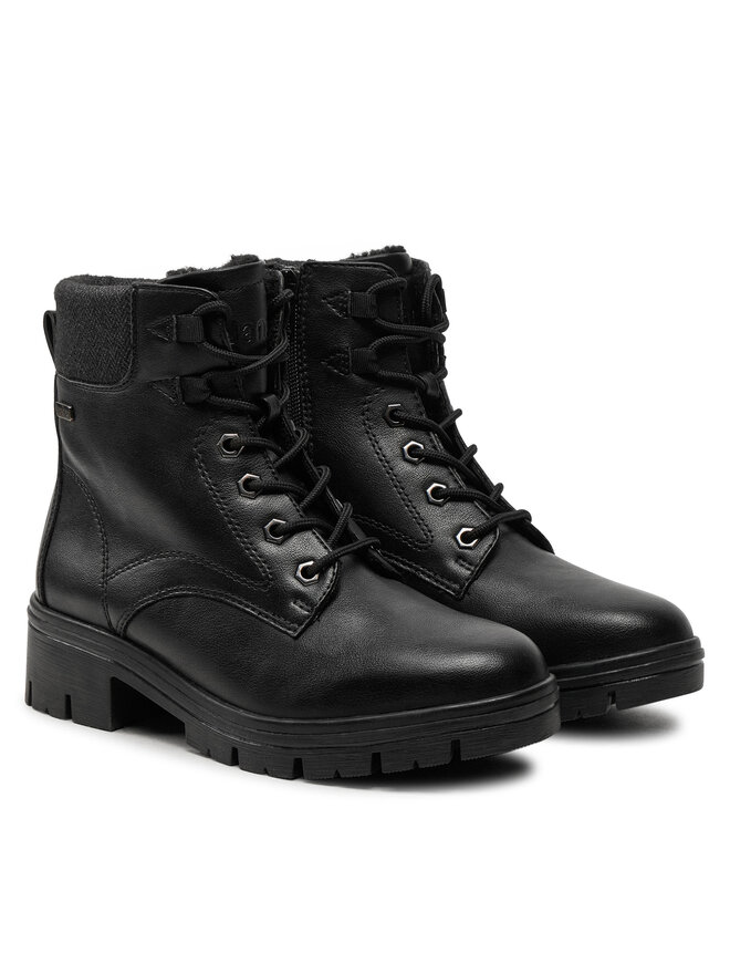 Jana Schnürstiefeletten Jana 8-26279-43 Schwarz