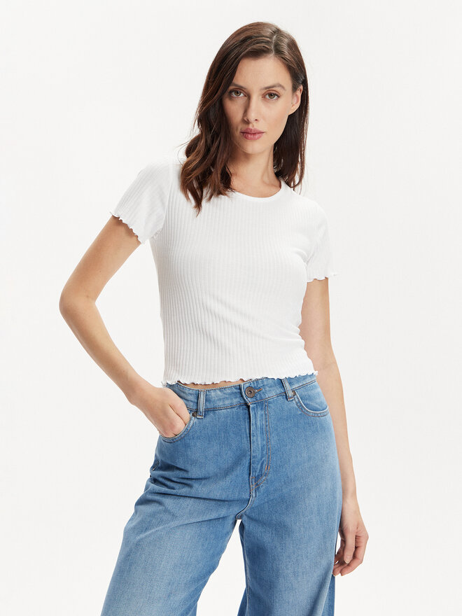 ONLY ONLY Camiseta Emma 15201206 Blanco Regular Fit
