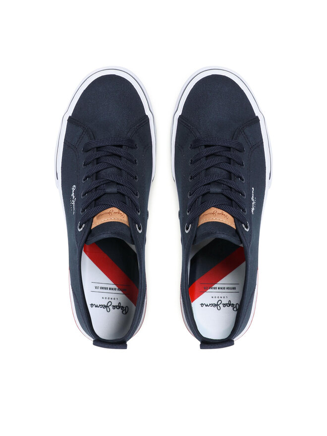 Pepe Jeans Tenisky Pepe Jeans Kenton Smart 22 PMS30811 Tmavomodrá