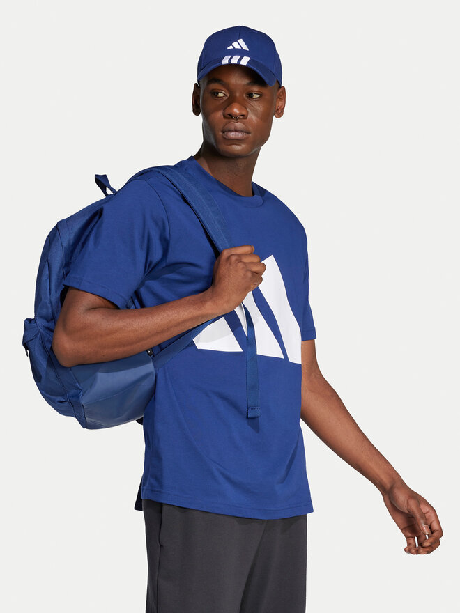 adidas adidas Póló Essentials Big Logo JE8940 Sötétkék Regular Fit
