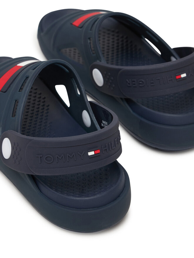 Tommy Hilfiger Sandalen Tommy Hilfiger Comfy Sandal T3XF-34401-0083 S Dunkelblau