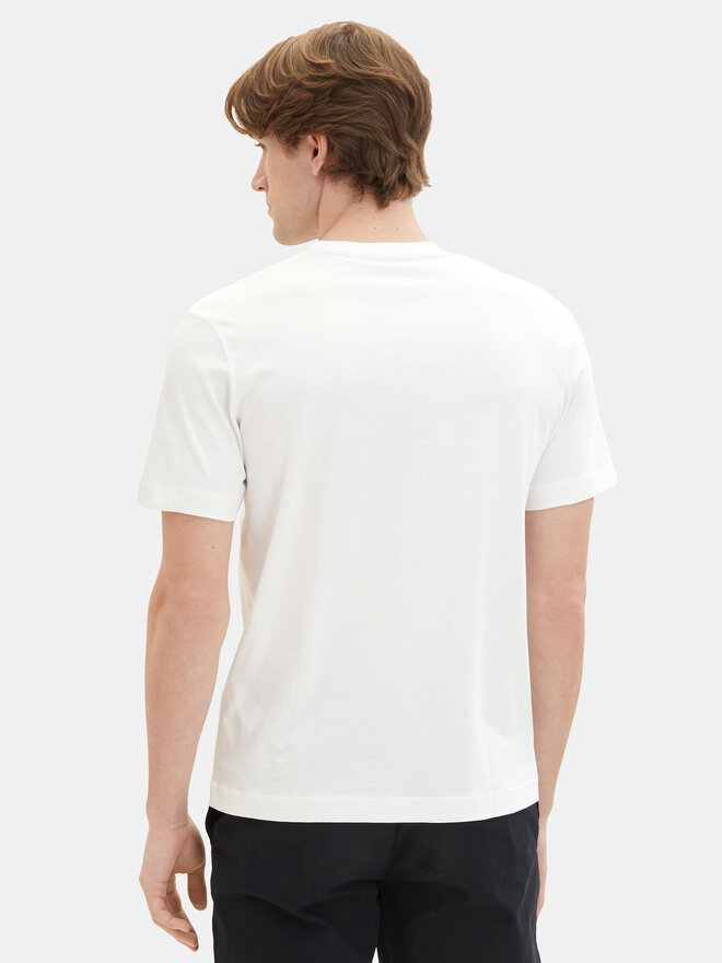 Tom Tailor Tom Tailor Marškinėliai 1037735 Balta Regular Fit