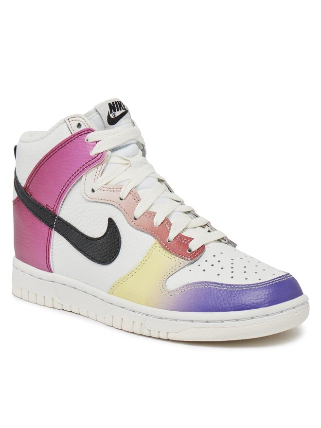 Nike Sneakersy Nike Dunk High FD0802 100 Biela