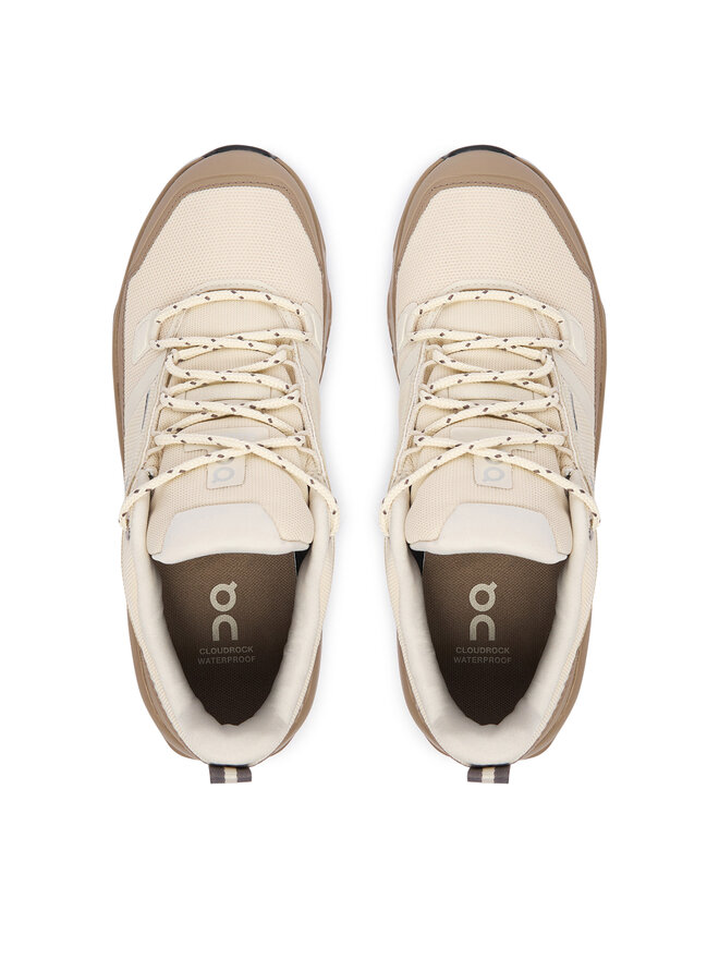 On Trekkingschuhe On Cloudrock Low WP 3WF10145 Hellbeige