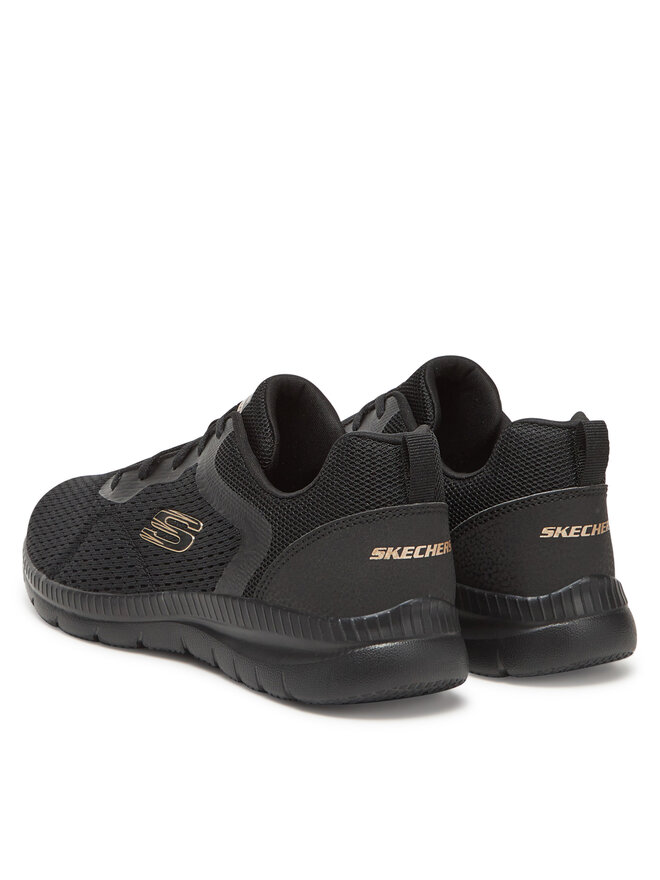 Skechers Sneakers Skechers BOUNTIFUL 12607 BKRG_ Schwarz