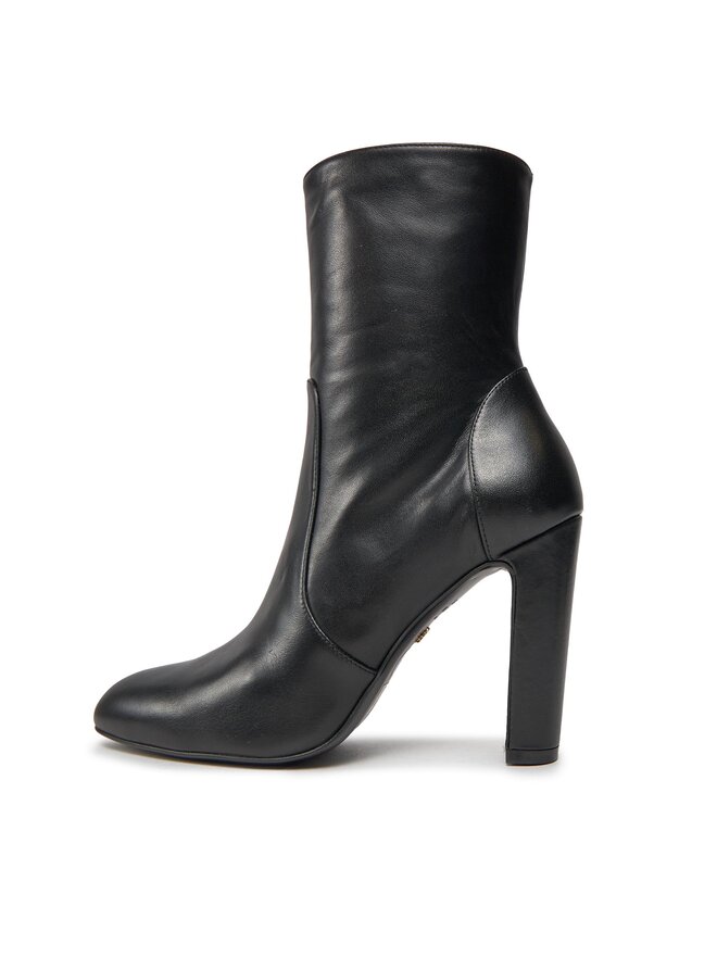 Stuart Weitzman Čizme Stuart Weitzman Vida 100 Zip Bootie SG232 Crna